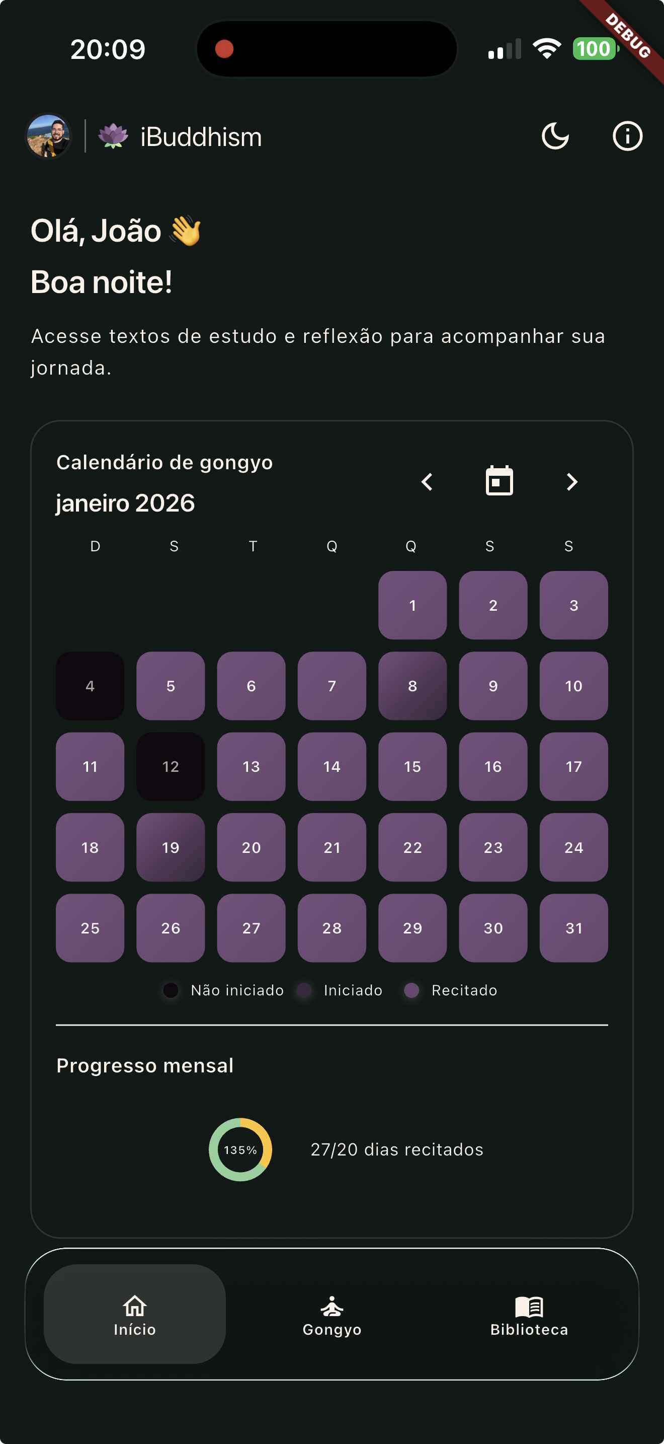 App Homepage Preview